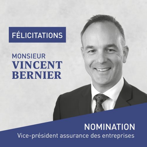 Avis nomination VincentBernier